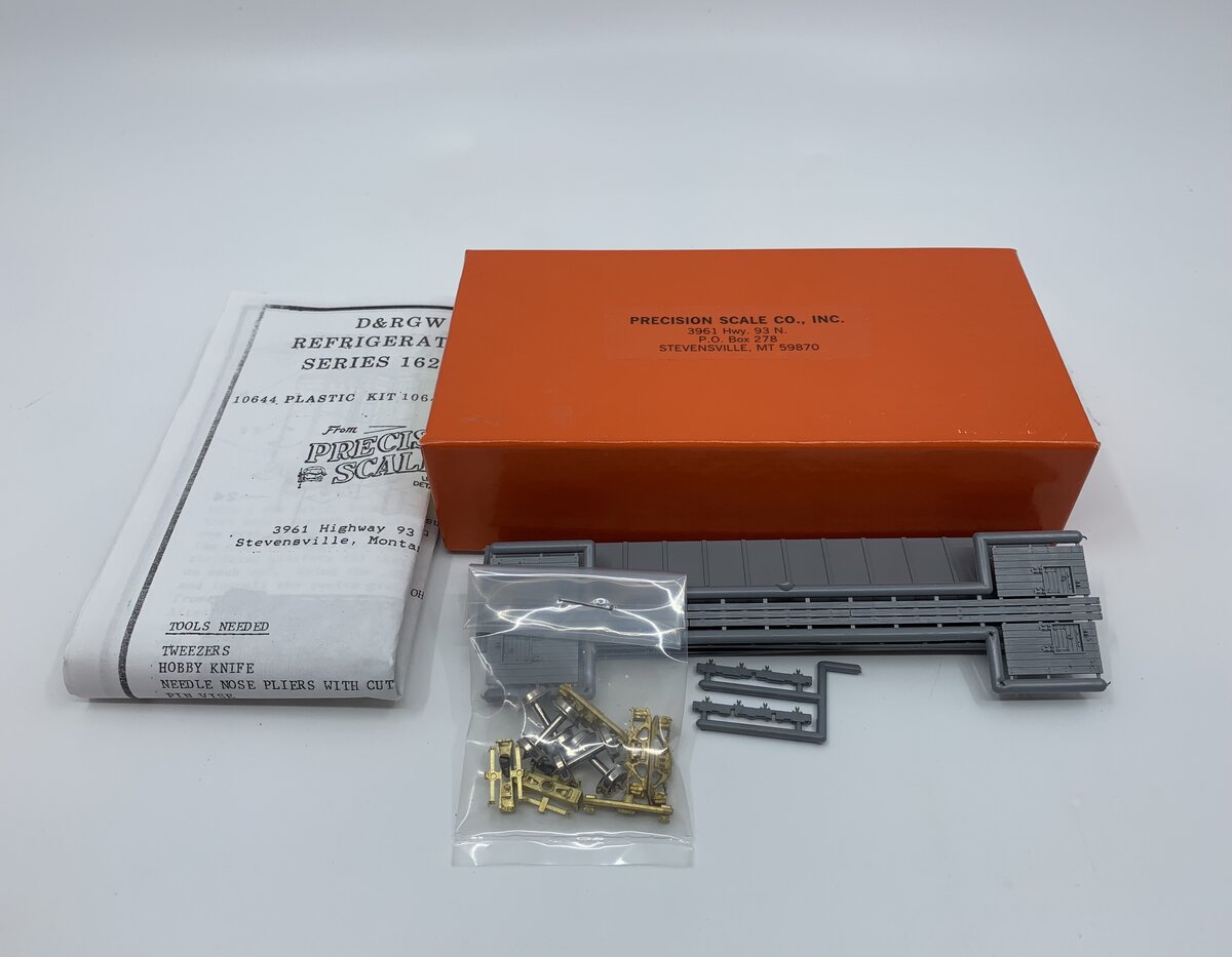 Precision Scale Company 10646 HOn3 DRGW 40' Reefer Car Kit