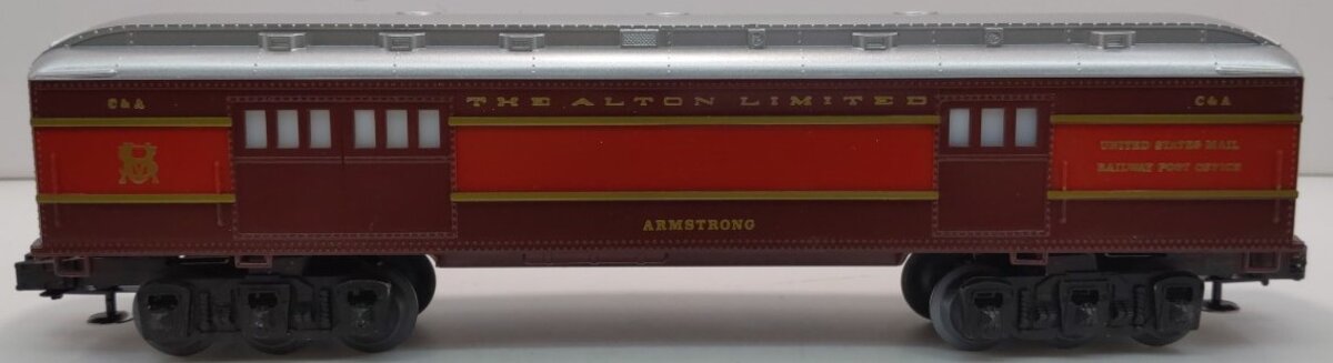 Lionel 6-9554 O Gauge Chicago & Alton "Armstrong" Baggage Car LN/Box