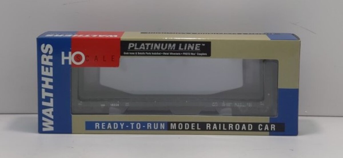 Walthers 932-40063 HO Scale IHB Canadian 50' Bulkhead Flat Car #18228 NIB