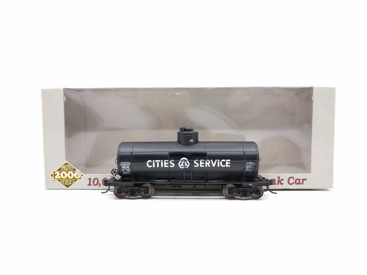 Proto 2000 23172 HO CSOX 10,00 Gallon Type 21 Riveted Tank Car LN/Box