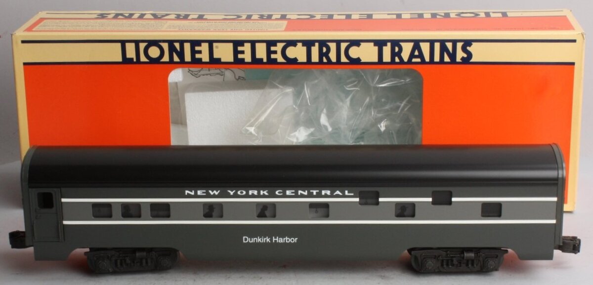 Lionel 6-19137 O Gauge New York Central "Dunkirk Harbor" Duplex Roomette Car LN/Box