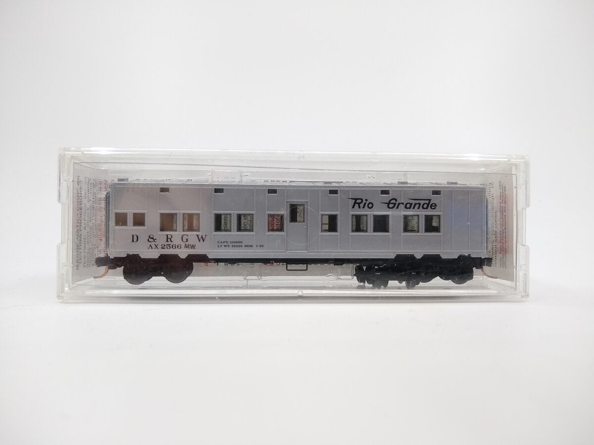 Micro-Trains 11600022 N D&RGW 50' Troop Sleeper Car #AX-2566 LN/Box