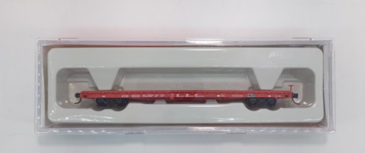 InterMountain 66403-02 N Scale ATSF-Super Shock 60' Flatcar #95322 LN/Box