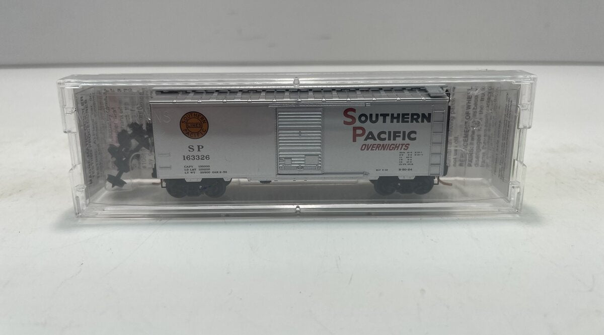 Micro-Trains 02000760 N Southern Pacific 40' Standard Single Door Boxcar #163326 LN/Box
