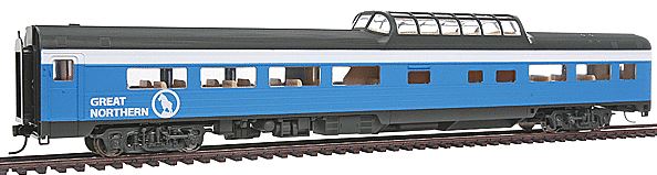 Walthers 932-9091 HO Scale Great Northern Budd 46-Seat Vista Dome Coach EX/Box