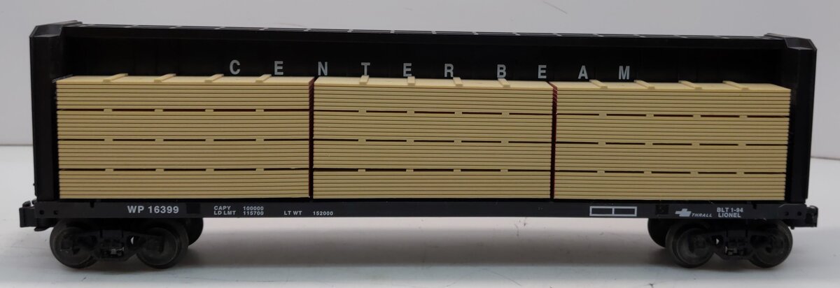 Lionel 6-16399 O Gauge Western Pacific I Beam Flatcar LN/Box