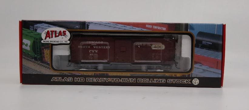 Atlas 6415-1 HO Scale Chicago & North Western USRA Steel Boxcar #65110