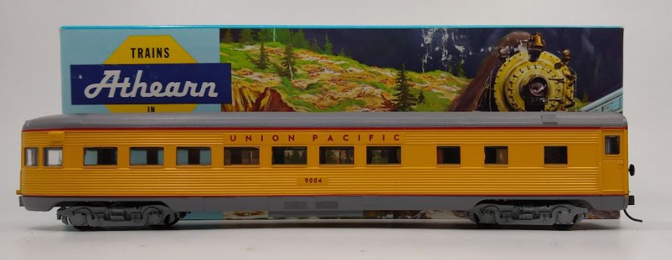 Athearn 2160 HO Scale Union Pacific SL Observation Car # 9004 Kit
