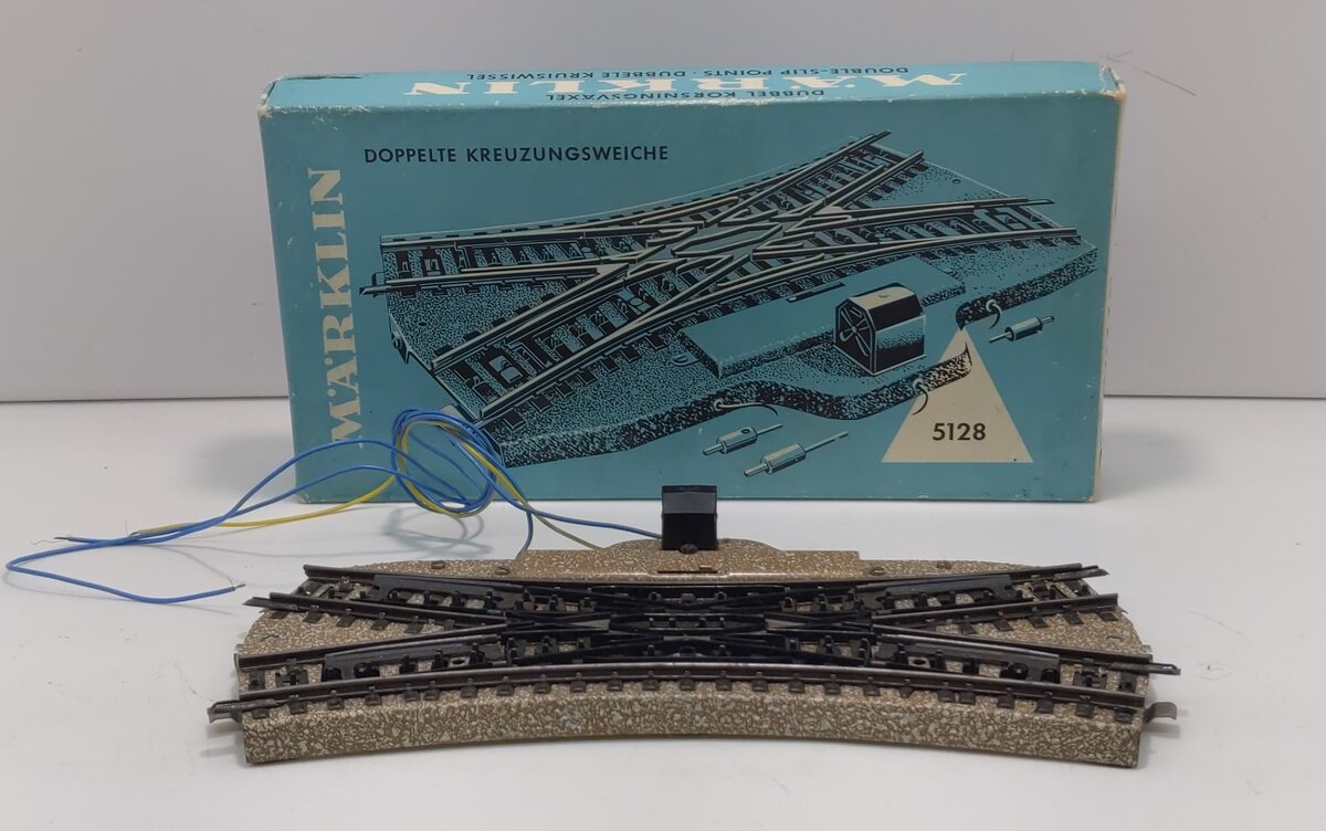 Marklin 5128 HO Scale Double Slip Switch