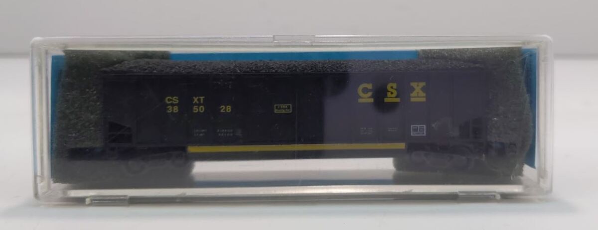 Deluxe Innovations 12030 N Scale CSX Twin Tub Coal Gondola #385028
