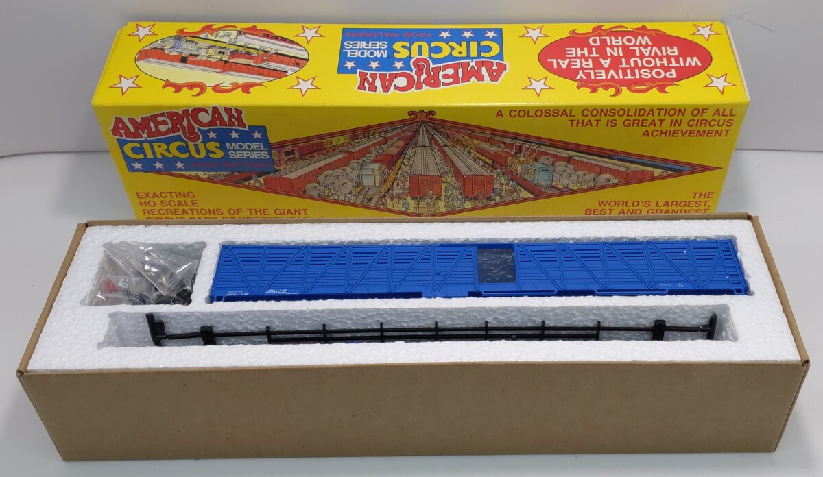 Walthers HO American Circus Tim McCoy Stock Car Kit