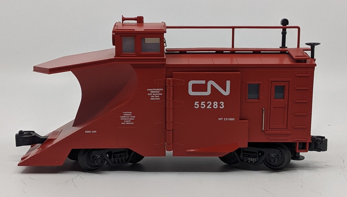 MTH 20-98228 O Gauge Canadian National Snow Plow #55283 LN/Box