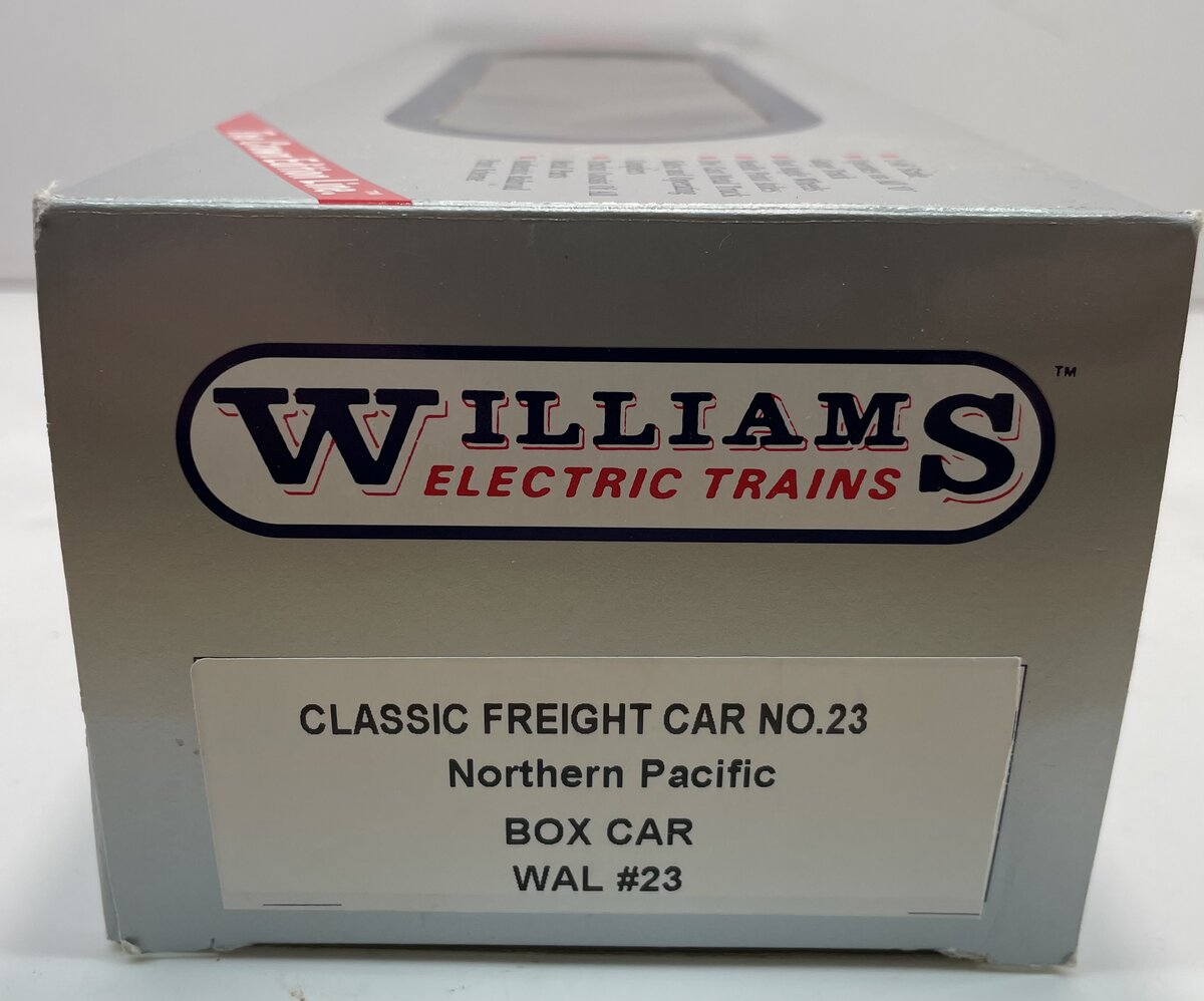 Williams WAL23 O Gauge Northern Pacific Boxcar #24972 LN/Box