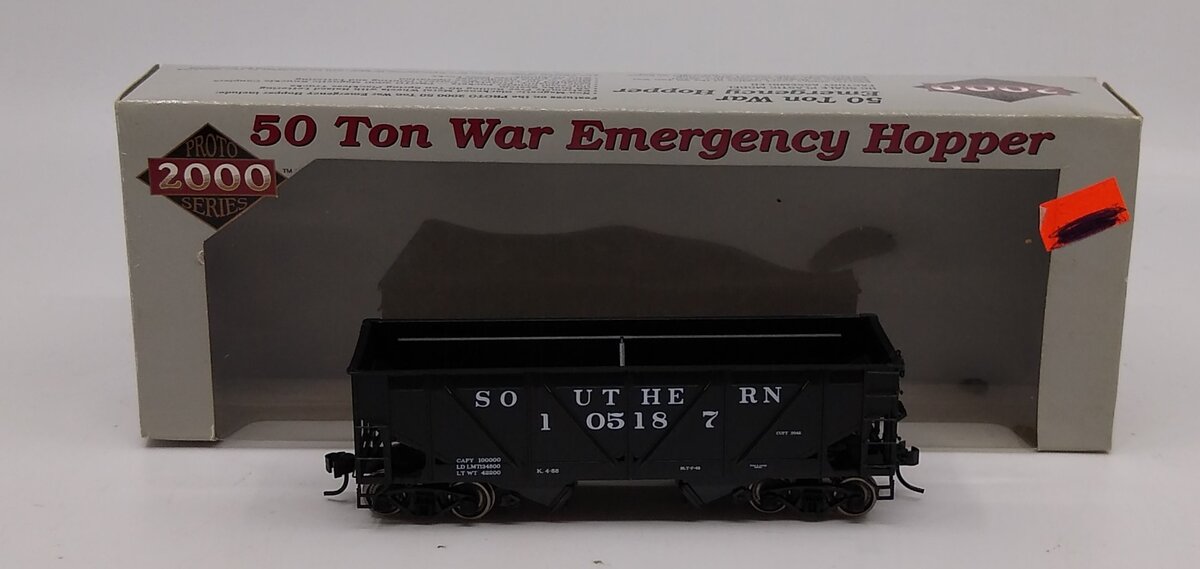 Proto 2000 920-31624 HO Scale 50 Ton War Emergency Hopper #105187 LN/Box