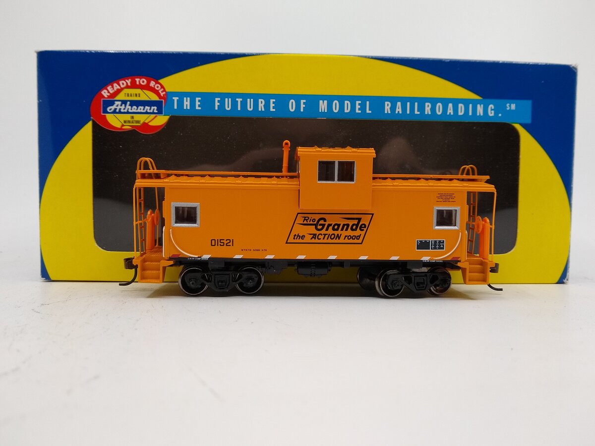 Athearn 75181 HO Scale Rio Grande Wide Vision Caboose #01521 LN/Box