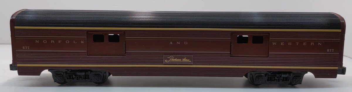 Lionel 6-9562 O Gauge Norfolk & Western Aluminum Baggage Car #577 EX/Box