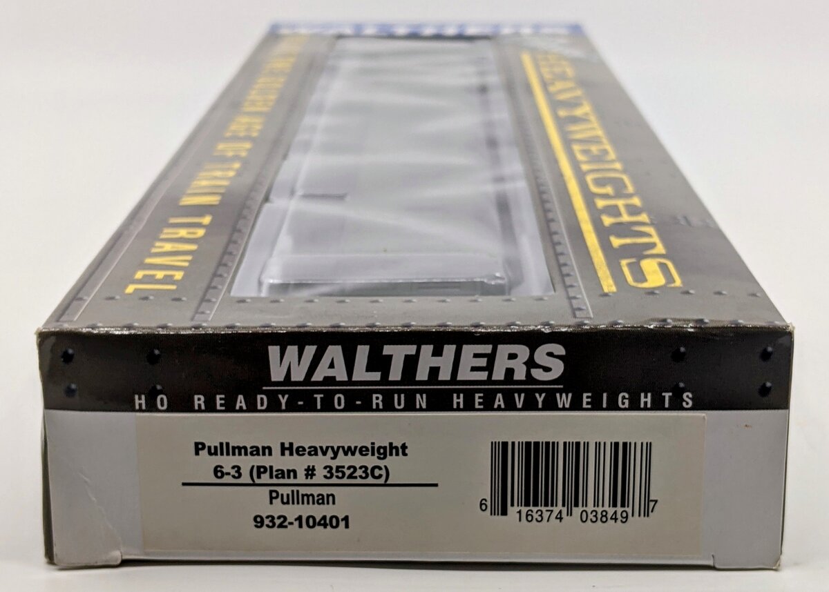 Walthers 932-10401 HO Scale Pullman Heavyweight Passenger Car LN/Box
