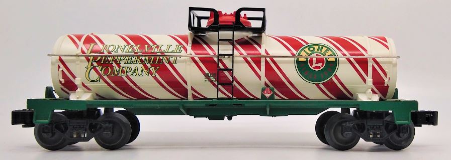 Lionel 6-26196 O Gauge Candy Cane Single Dome Tank Car LN/Box