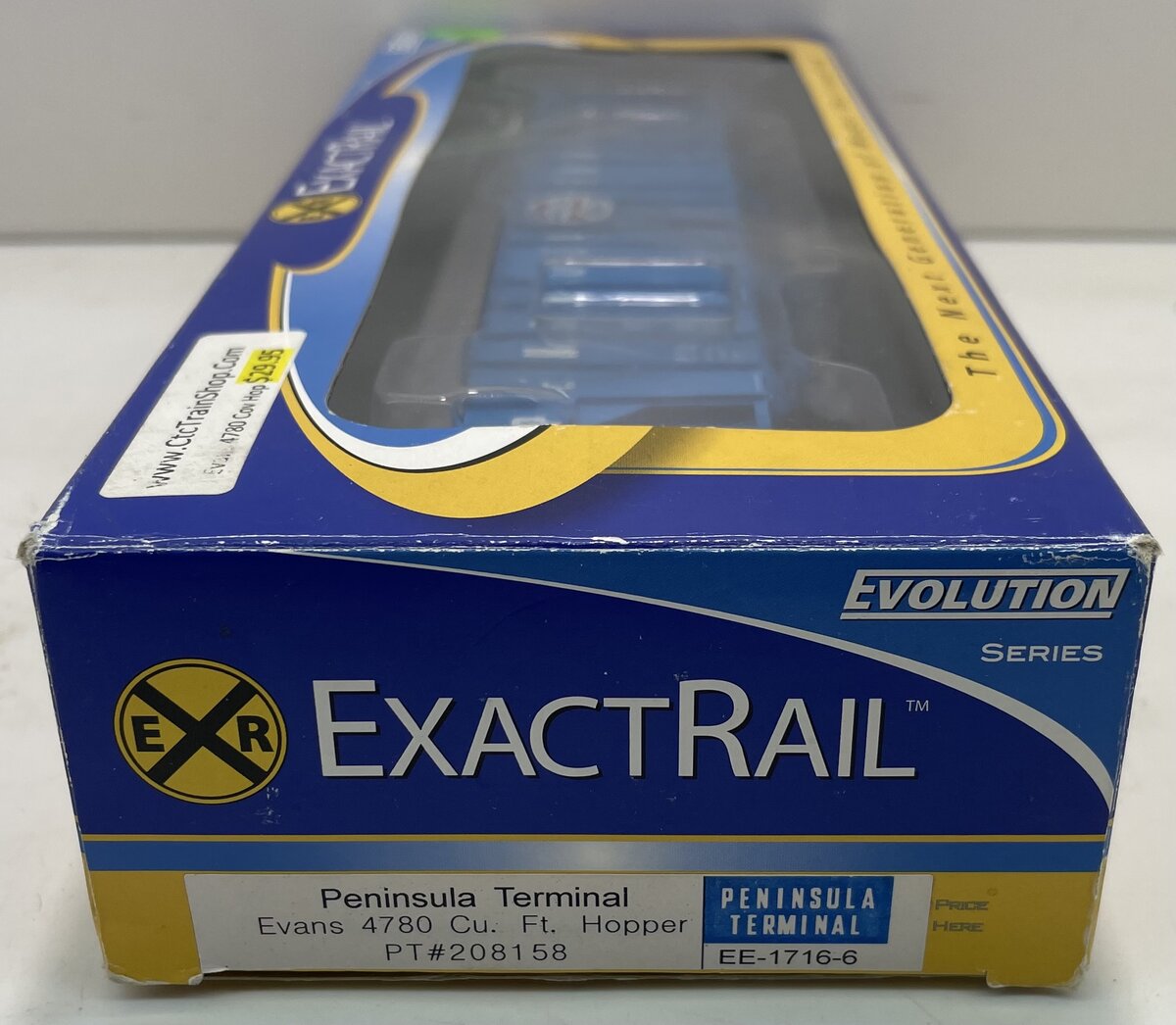 Exact Rail EE-1716-6 HO Scale Peninsula Terminal Hopper Car #208158 NIB