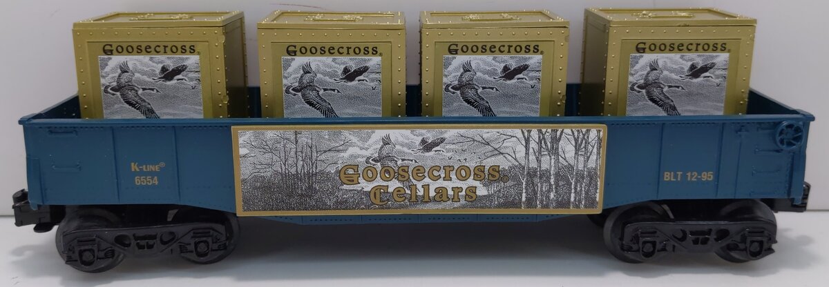 K-Line k6554 O Gauge Goosecross Cellars Gondola LN/Box