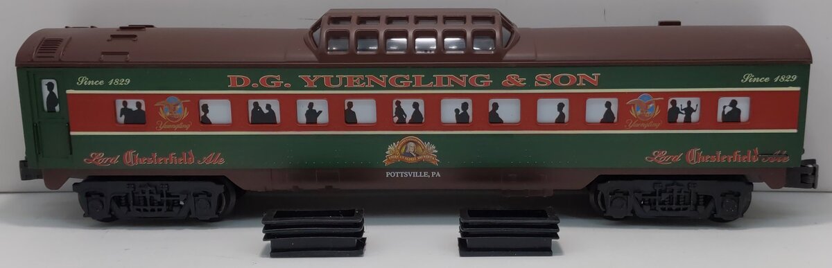 K-Line K4598-1829 O 1995 Yuengling Brewery Lord Chesterfield Ale Vista Dome Car LN/Box
