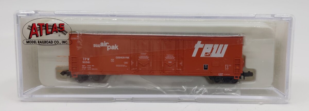 Atlas 31121 N Scale Toledo, Peoria & Western Evans DPD Boxcar #50561 LN/Box