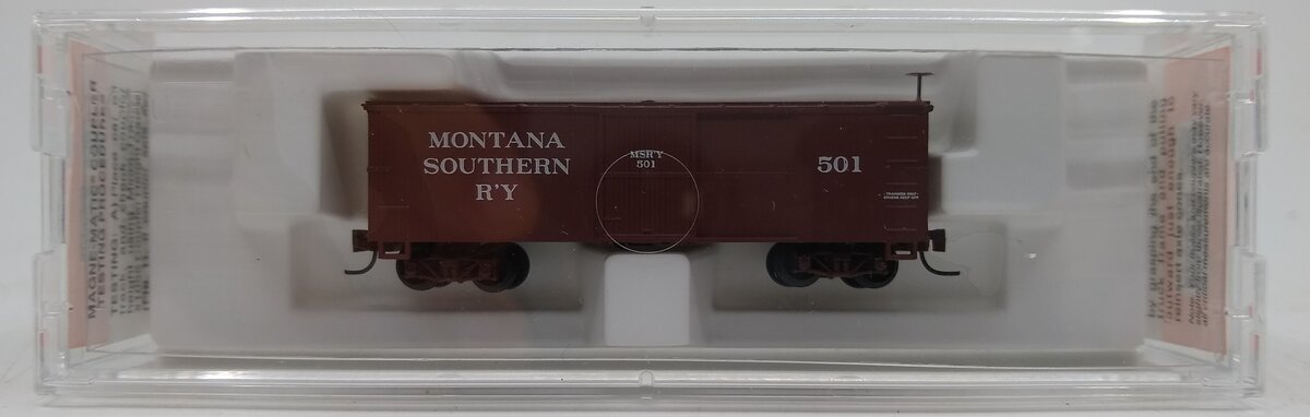 Micro-Trains 80000100 Nn3 Montana Southern 30' Boxcar #501 LN/Box