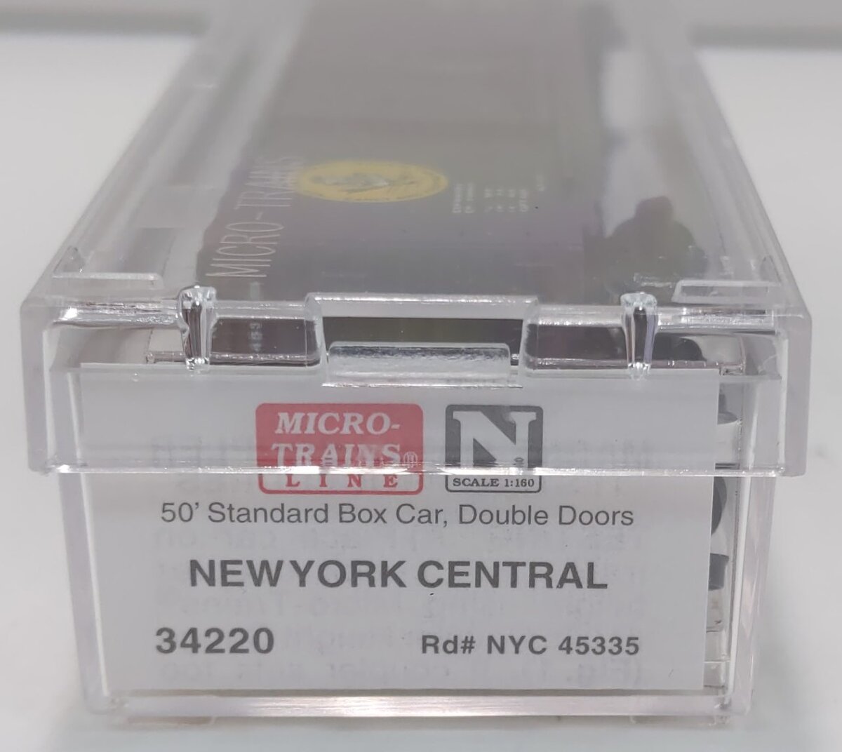 Micro-Trains 03400220 N NYC 50' Standard Double Door Boxcar #45335 LN/Box