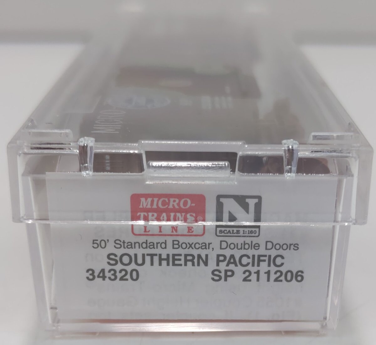 Micro-Trains 03400320 N Southern Pacific 50' Standard Double Door Boxcar #211206 NIB