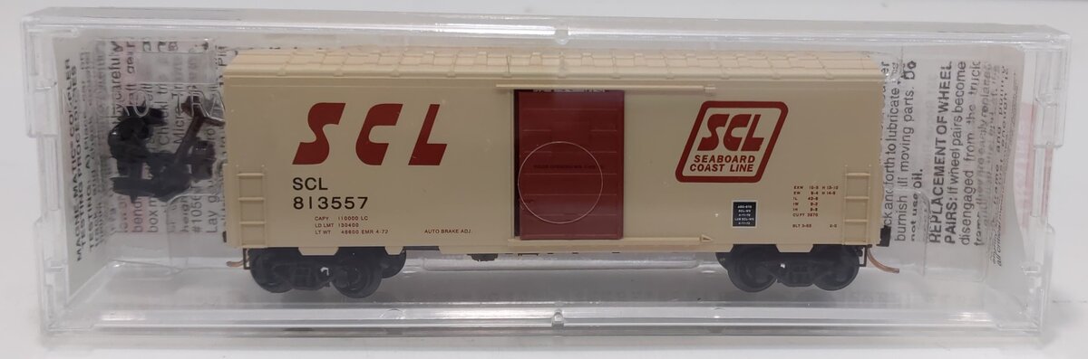 Micro-Trains 02400160 N SCL 40' Single Door Standard Boxcar #813557 NIB