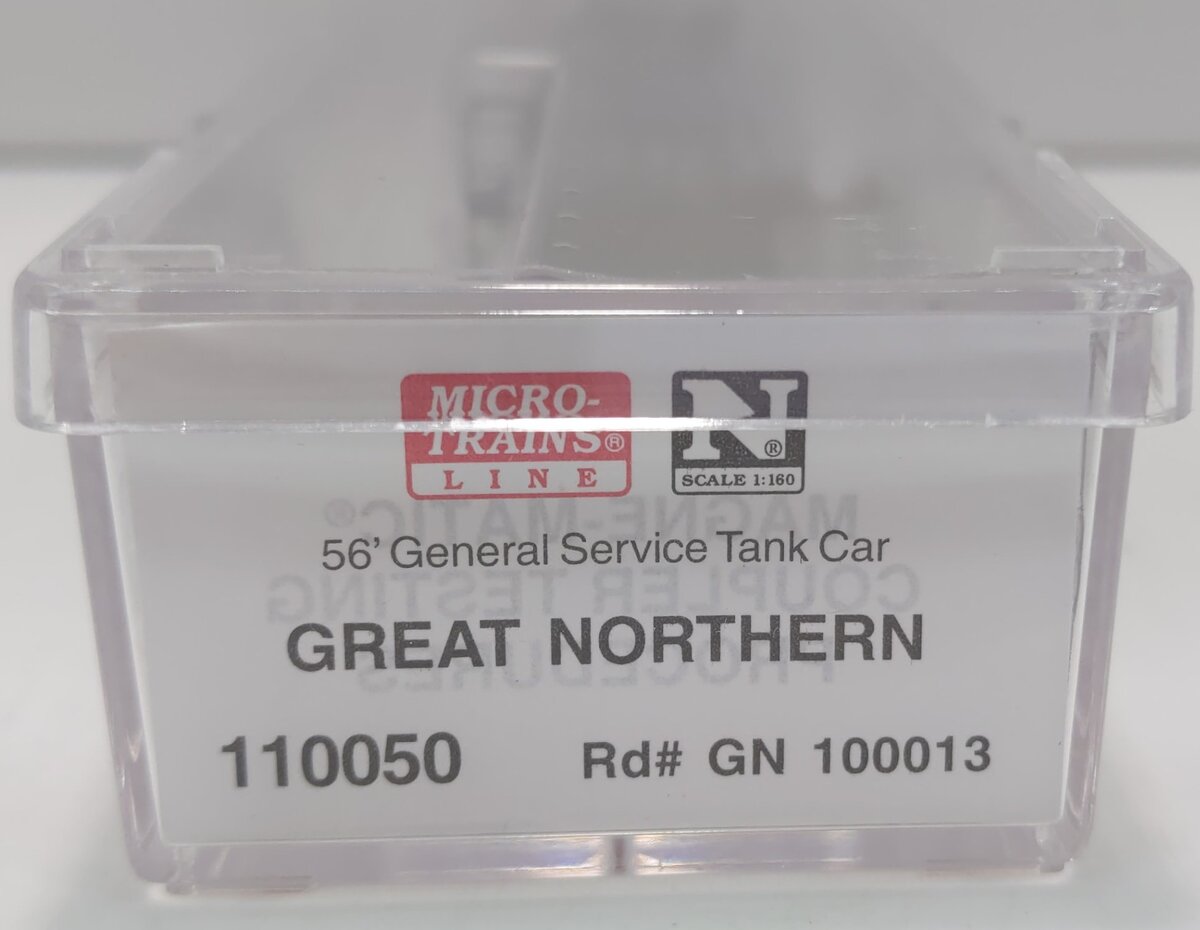 Micro-Trains 11000050 N Great Northern 56' General Service Tank Car #100013 NIB