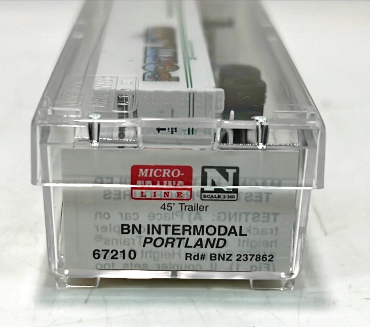 Micro-Trains 45100210 N BN Intermodal Portland 45' Trailer #237862 LN/Box