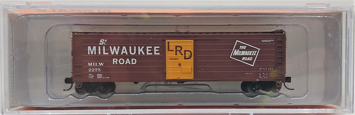Fox Valley Models 90419 N Milwaukee Road "LRD" 50' Rib Side Hopper #2275