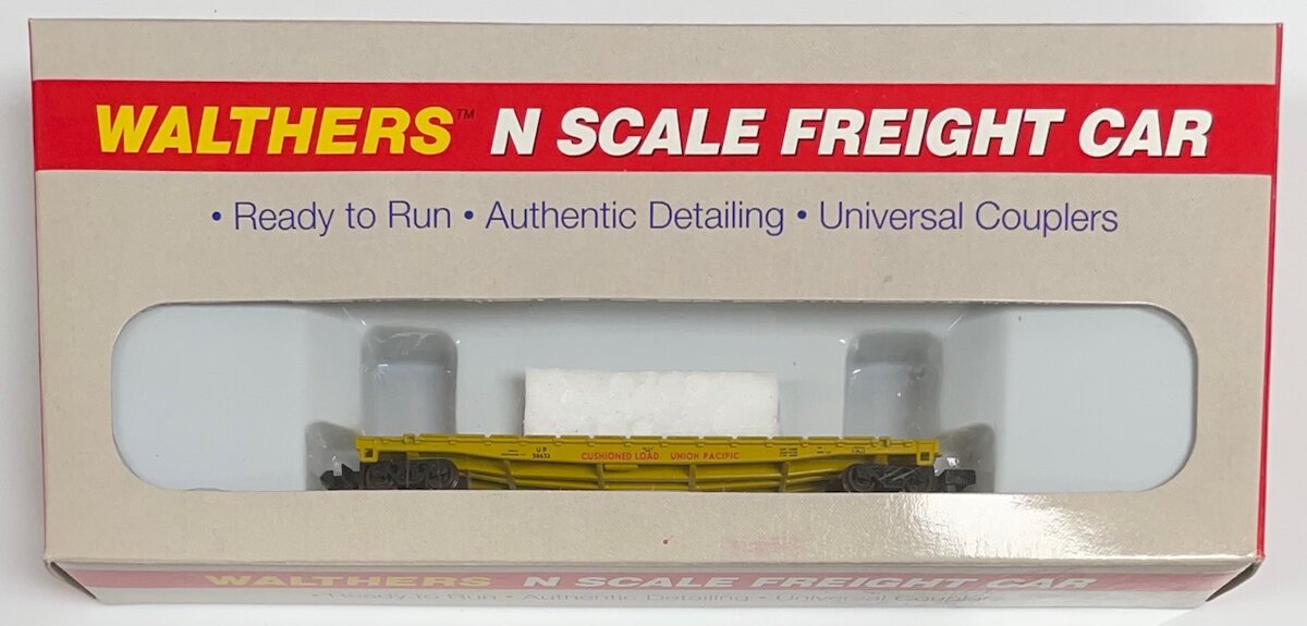 Walthers 932-8203 N Scale Union Pacific 54' GSC Flat Car #58632 LN/Box