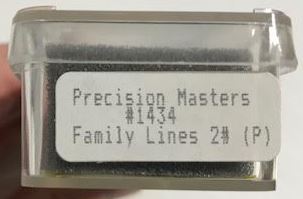 Precision Masters 1434 N Scale Family Lines 3-Bay Covered Hopper #242865 LN/Box