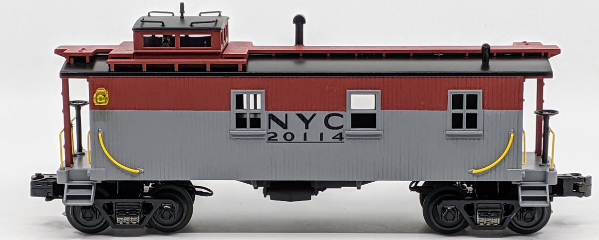 MTH 30-8507 O Gauge New York Central Die-Cast Woodsided Caboose #20114 LN/Box