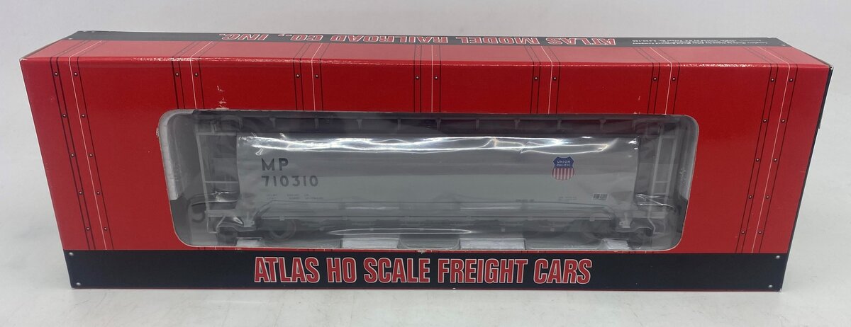Atlas 1965-1 HO MP/UP Merger 6 Bay Cylindrical Hopper #710310 LN/Box