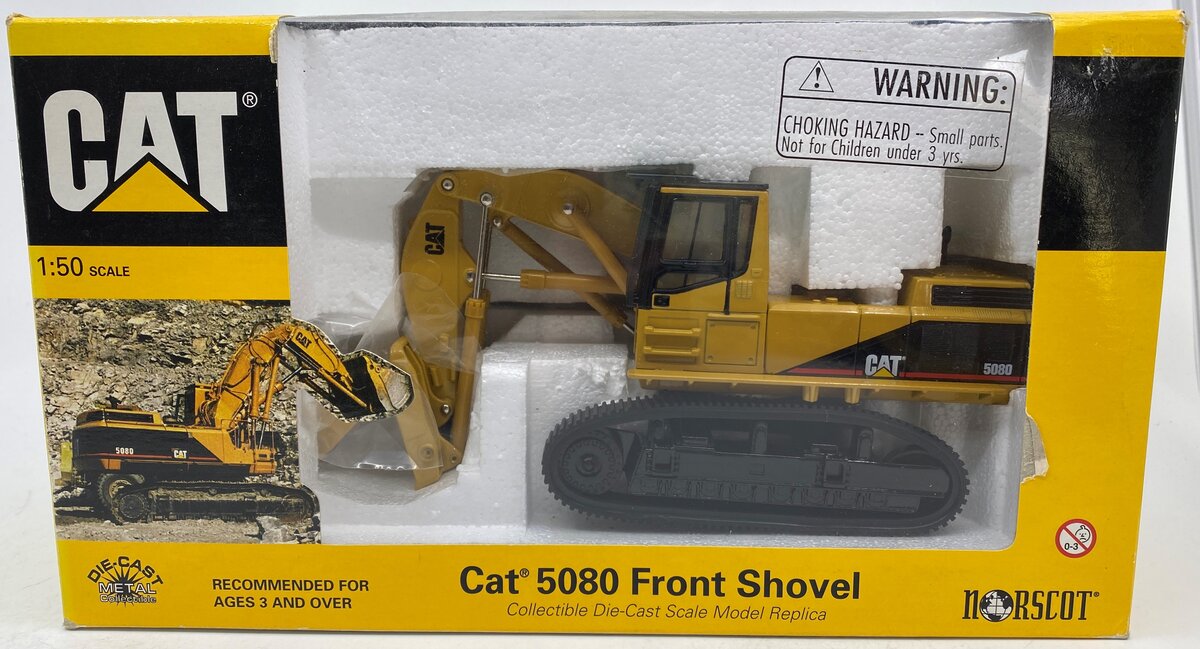 Norscot 55004 1:50 Die Cast CAT 5080 Front Shovel – Trainz