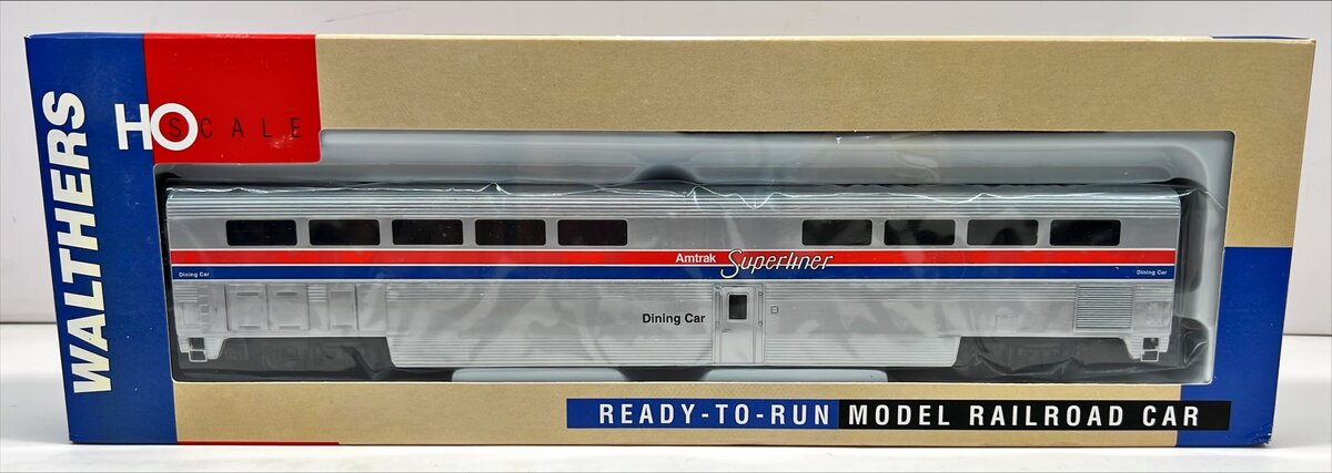 Walthers 932-6181 HO Scale Amtrak Superliner Phase 2 Diner Passenger Car LN/Box