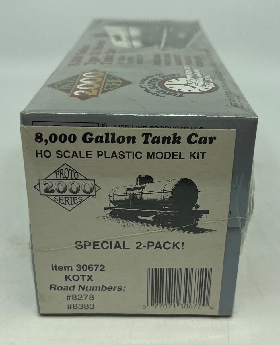 Proto 2000 30672 HO KOTX 8,000 Gallon Tank Car Kit (Pack of 2)