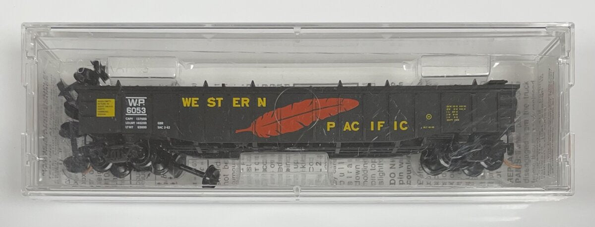 Micro-Trains 10600220 N WP 50' 15 Panel Steel Side Gondola w/Cover #6053 NIB