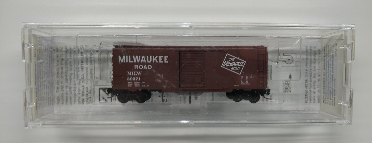 Micro-Trains 50000541 Z MILW 40' Standard Single Door Boxcar #30371 LN/Box