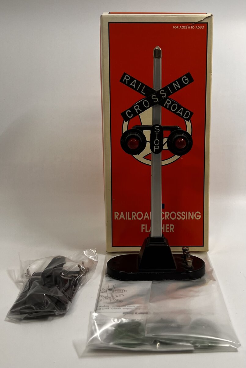 Lionel 6-12888 O Gauge #154 Railroad Crossing Highway Flasher