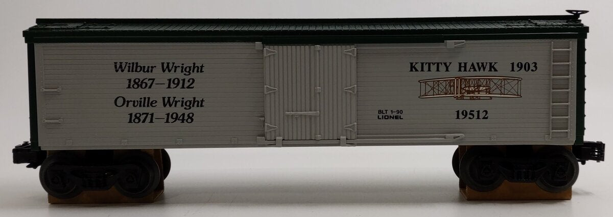 Lionel 6-19512 O Gauge Wright Brothers Reefer Car NIB