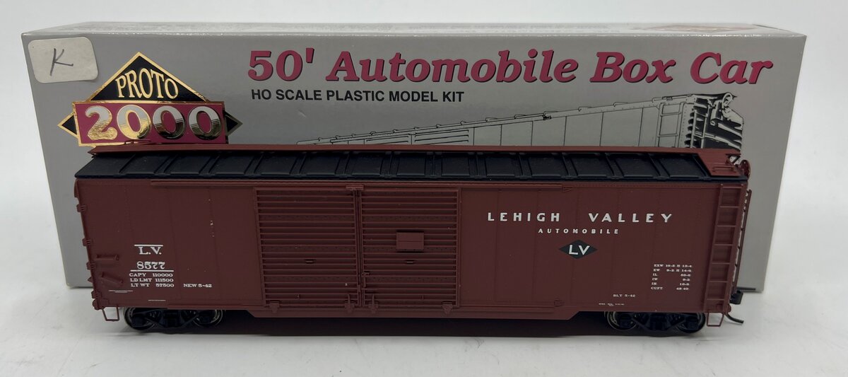 Proto 2000 8577 HO LV 50' Automobile Box Car Kit #8577 LN/Box