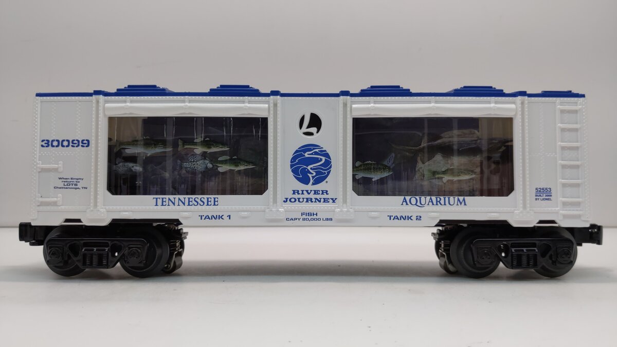 Lionel 6-52553 O LOTS-2009 30th Anniversary Tennessee Aquarium Car #30099 LN/Box