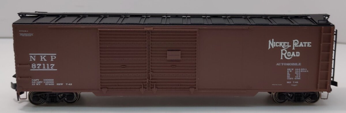 Proto 2000 87117 HO Nickel Plate Road 50' Automobile Box Car LN/Box