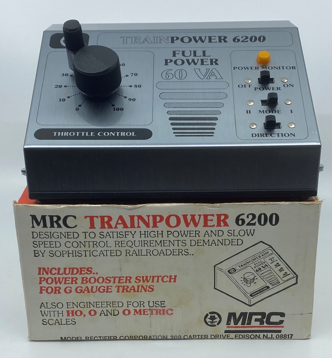 MRC 6200 Trainpower Power Pack (Silver) – Trainz