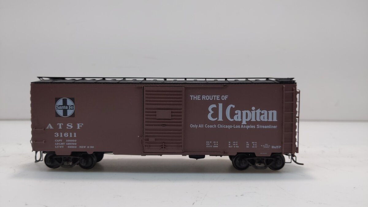 Kadee 4061 HO Scale ATSF El Capitan 40' PS-1 Boxcar #31611 LN/Box