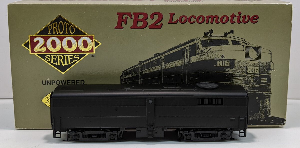 Proto 2000 8393 HO Scale Undecorated FB2 Dummy Diesel Locomotive LN/Box